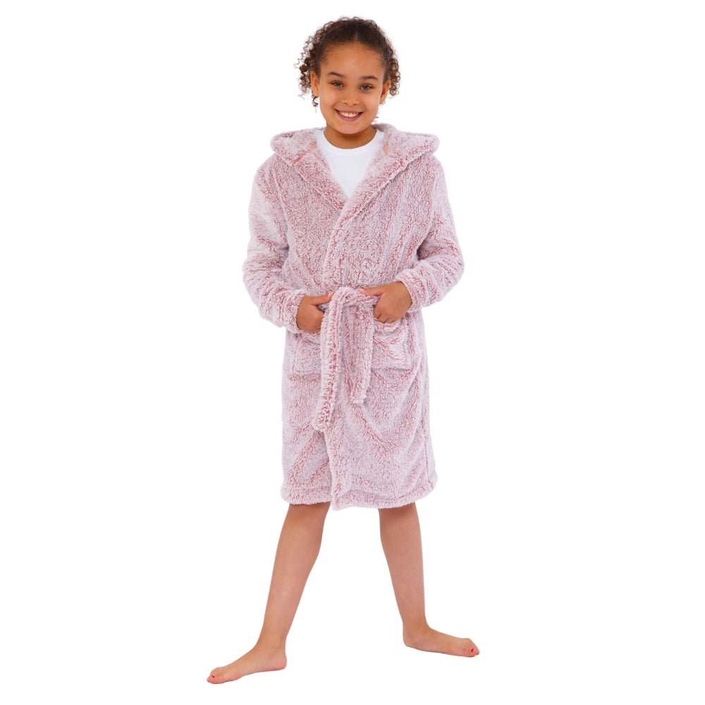 Frosted Fleece Dressing Gown (15570890391934)