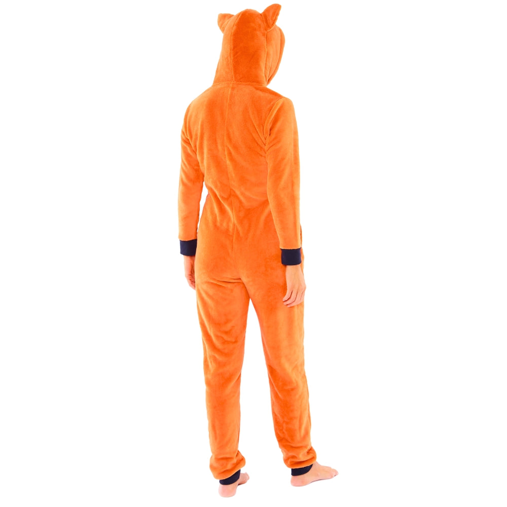 Women's Fox Fleece Onesie (8205849723106)