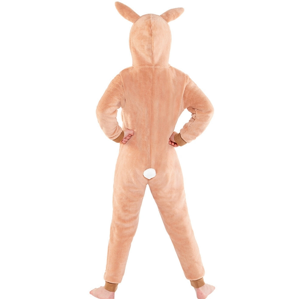 Childs Rabbit Onesie | Rabbit Onesie Brown (4490632003636)