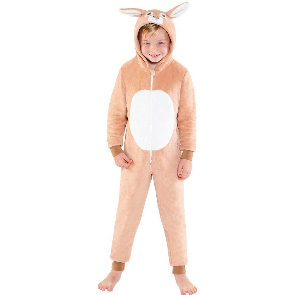 Childs Rabbit Onesie | Rabbit Onesie Brown (4490632003636)