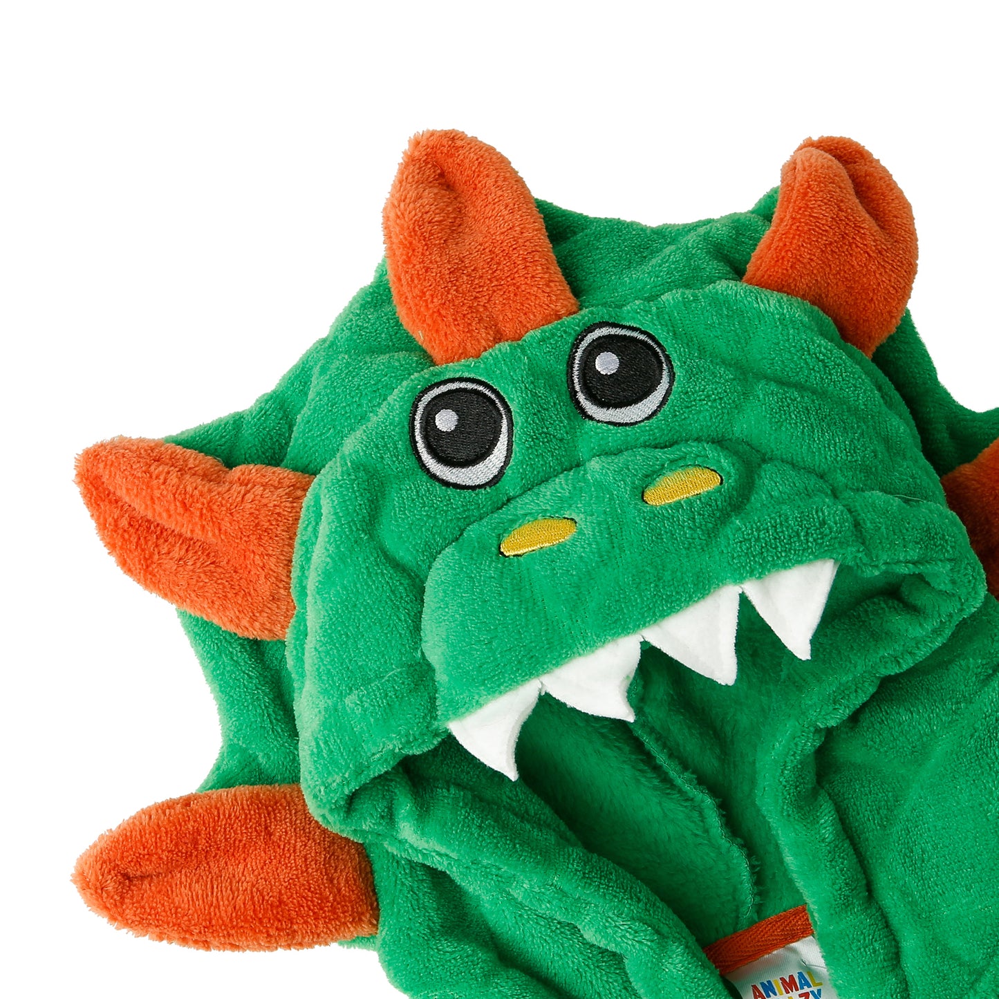 Green Dinosaur Fleece Onesie | Boys Dinosaur Onesie for Kids (4490631708724)