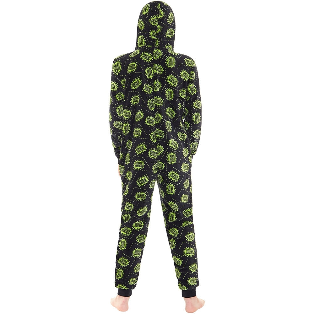 Game Over! Print Fleece Onesie (7020505497761)