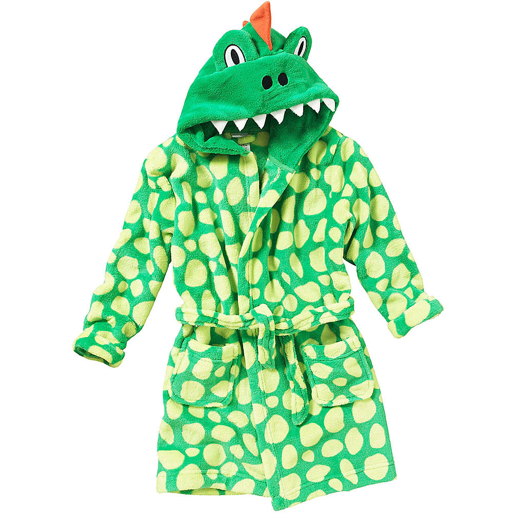 Kids Green Novelty Dinosaur Dressing Gown Kids Onesies – kidsonesies