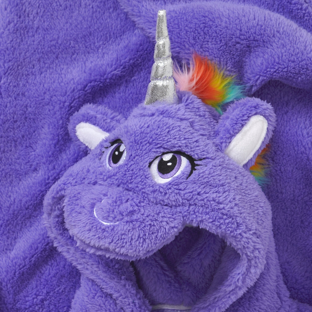 Glitter Unicorn Fleece Onesie (8075120083170)