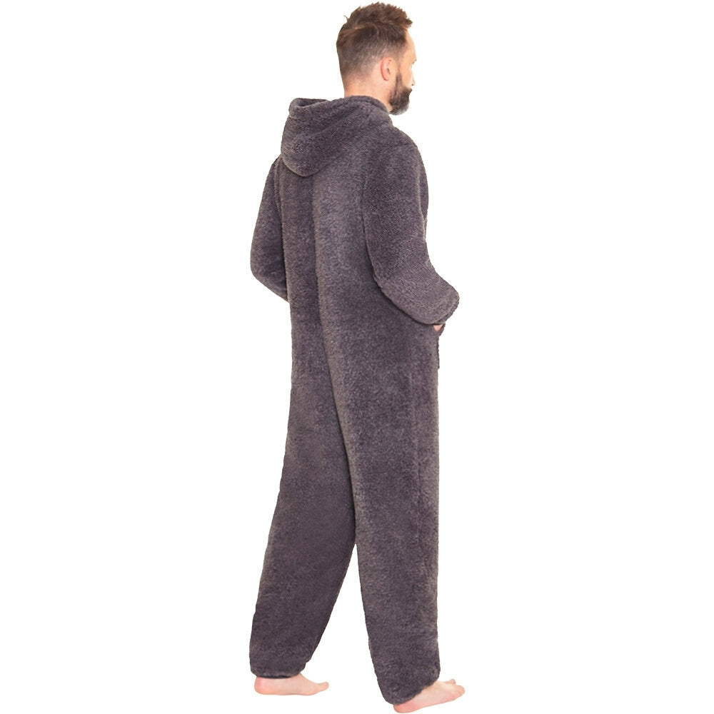 Mens Fluffy Fleece Onesie (7066958790817)