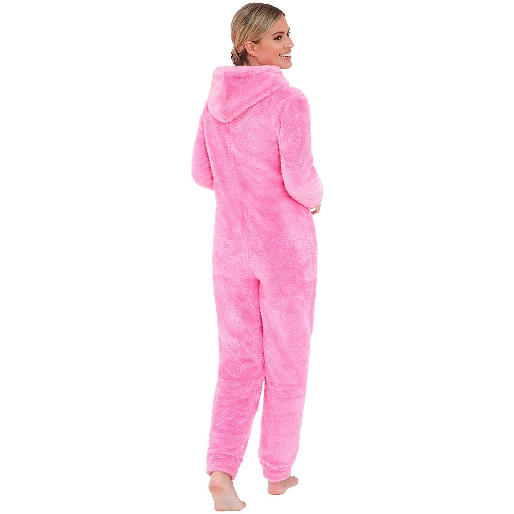 Women's Fluffy Fleece Onesie (7119991210145)