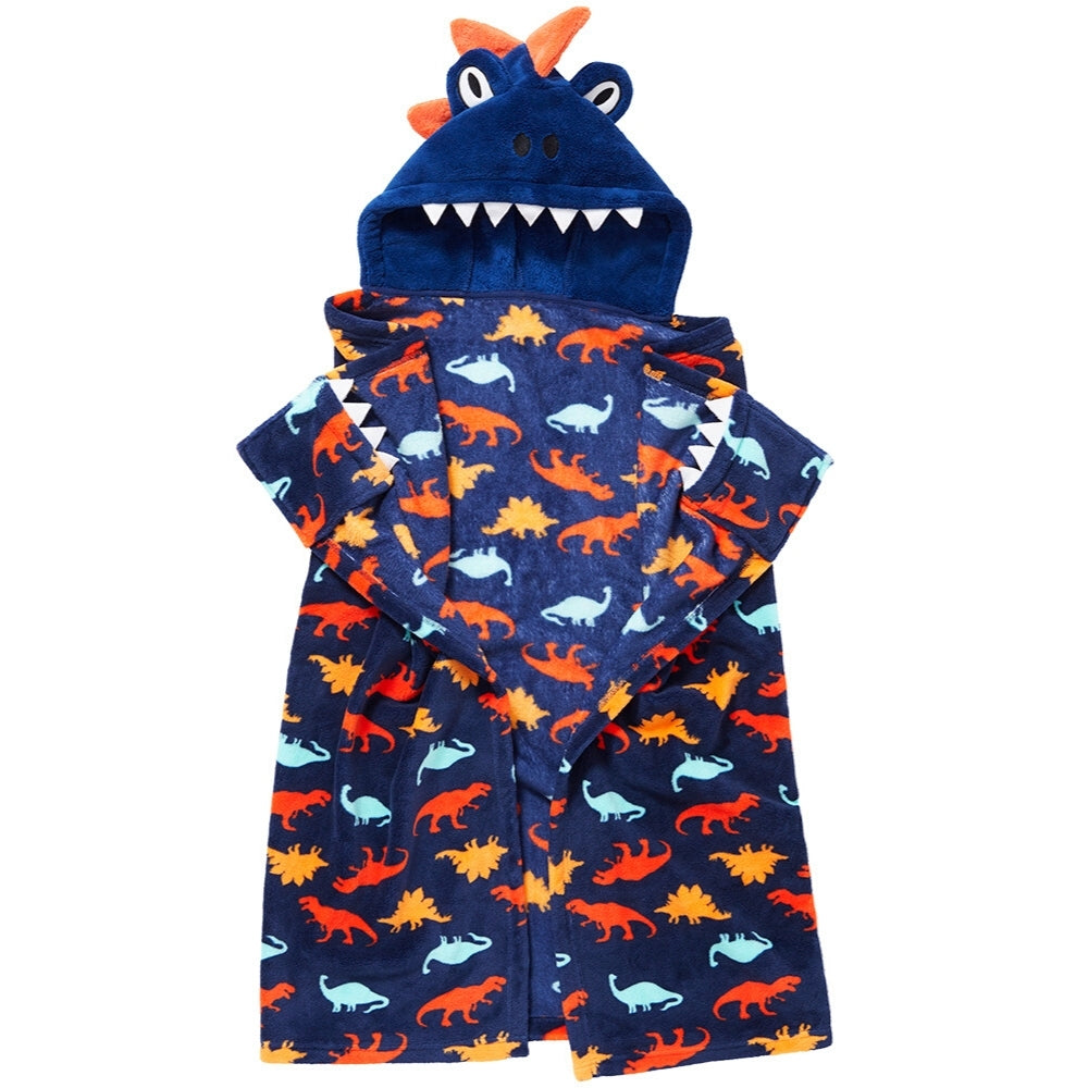Dinosaur Hooded Cuddle Blanket (7006723211425)