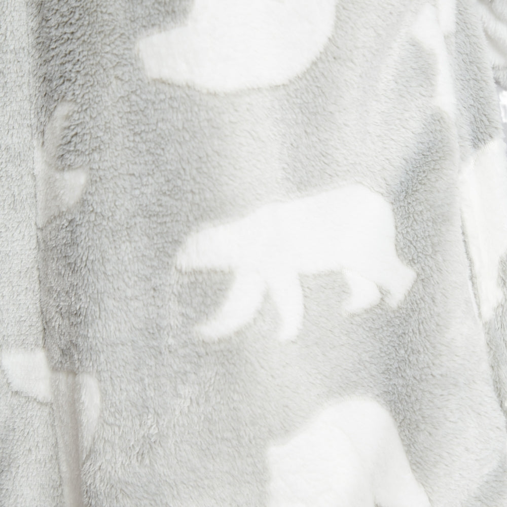 Womens Polar Bear Print Onesie (7004622389409)