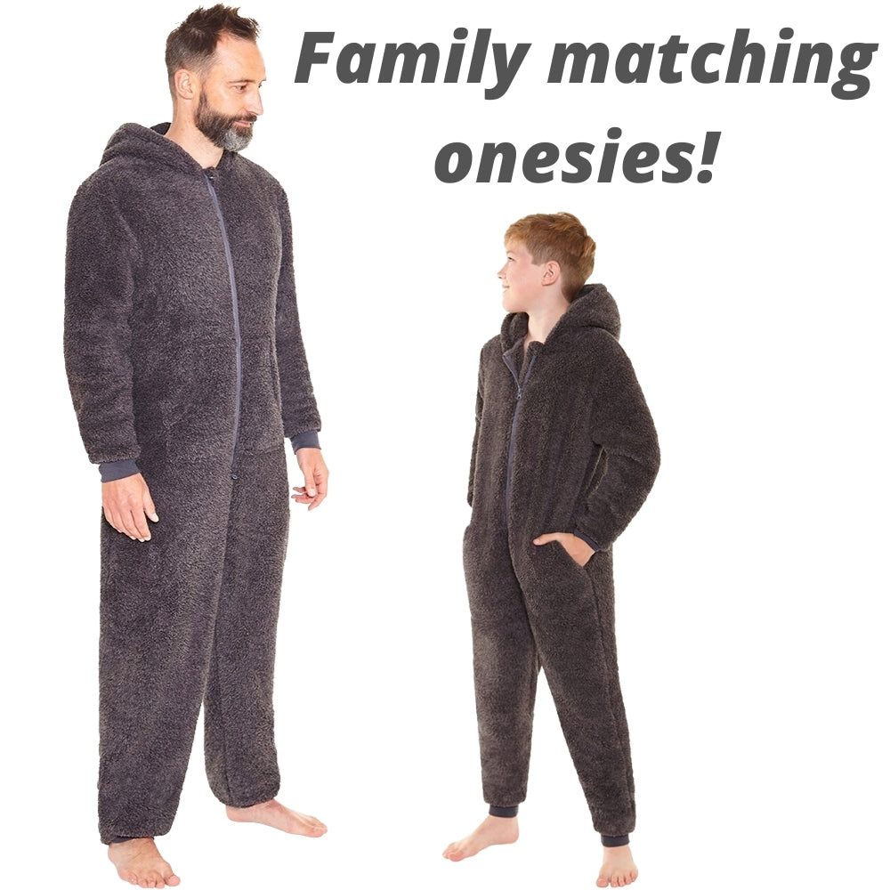 Mens Fluffy Fleece Onesie (7066958790817)