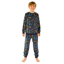 Boys Gaming Print Velour Pyjamas (14762051142014)