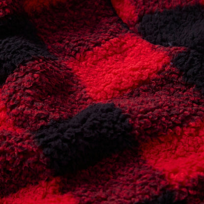 Checked Teddy Fleece Lounge Set (15571316343166)