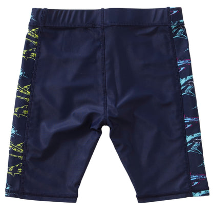 Boys Shark Print Swim Jammers