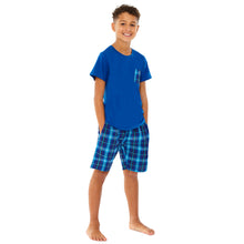 Boys Check Short Pyjamas