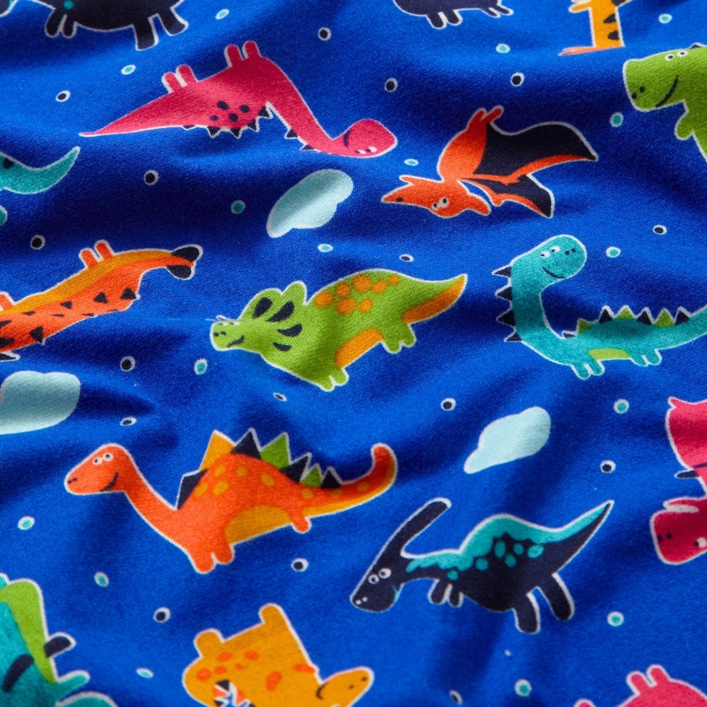 Boys 2 Pack Dinosaur Short Pyjamas