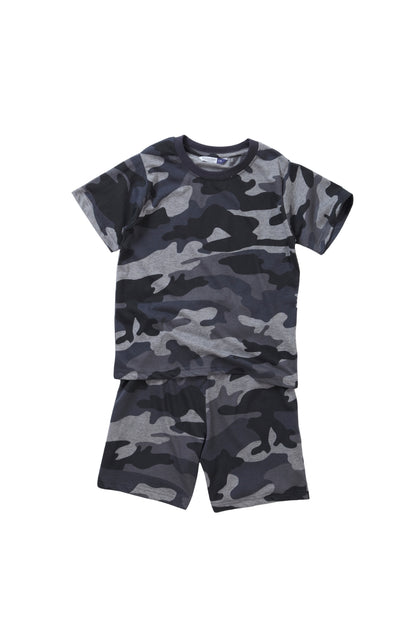 Boys Camo Short Pyjamas