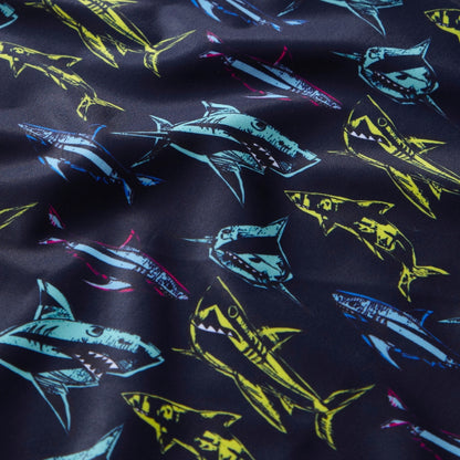Boys UPF50 Shark Rash Top