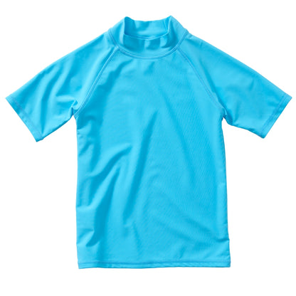Boys Turquoise Rash Top