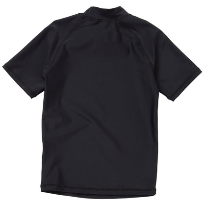 Boys UPF50 Black Rash Top