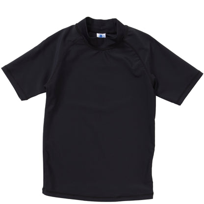 Boys Black Rash Top
