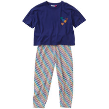 Girls Rainbow Hearts Pyjamas