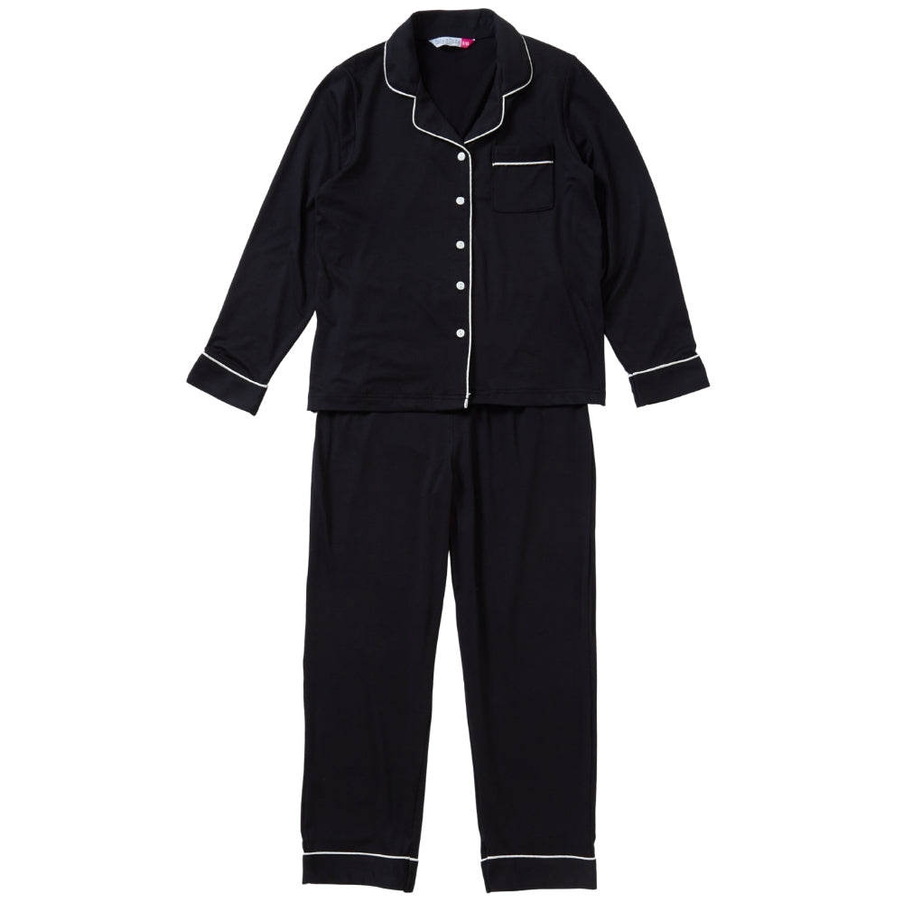 Girls Soft Touch Piped Pyjamas (15592033583486)