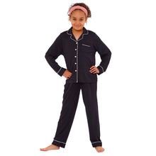 Girls Soft Touch Piped Pyjamas (15592033583486)