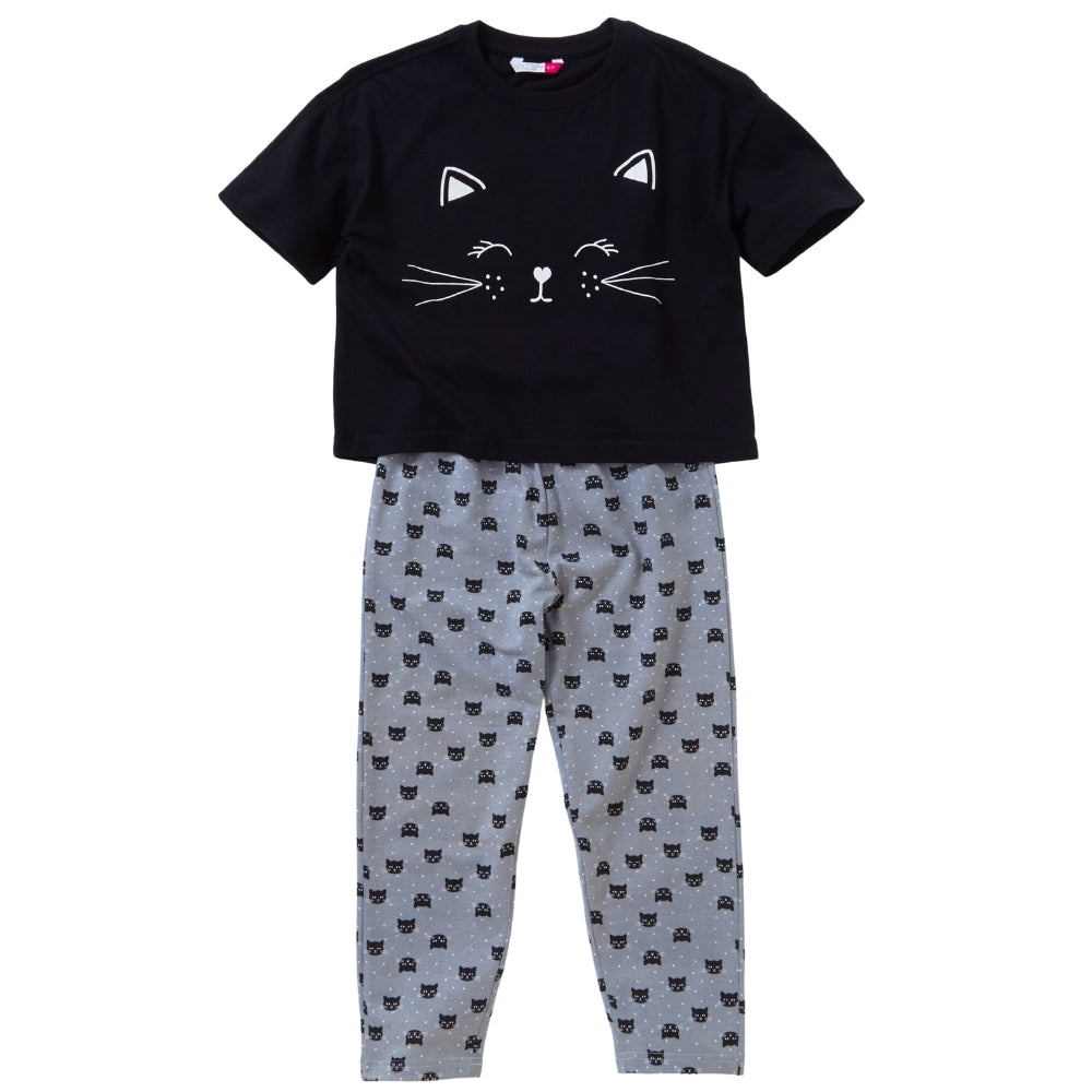Girls Cats Pyjamas