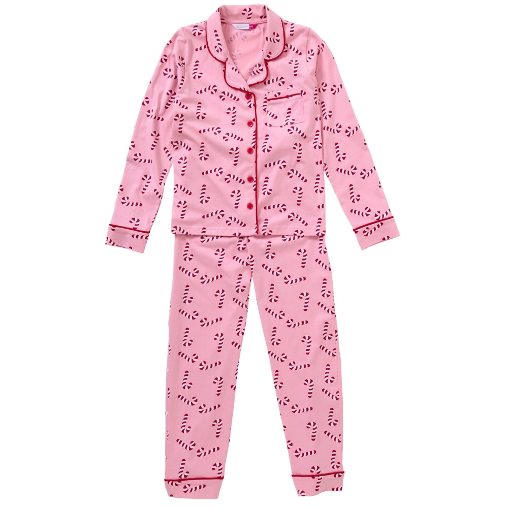 Girls Candy Cane Pyjamas