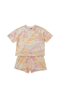 Girls Tie Dye Short Pyjamas