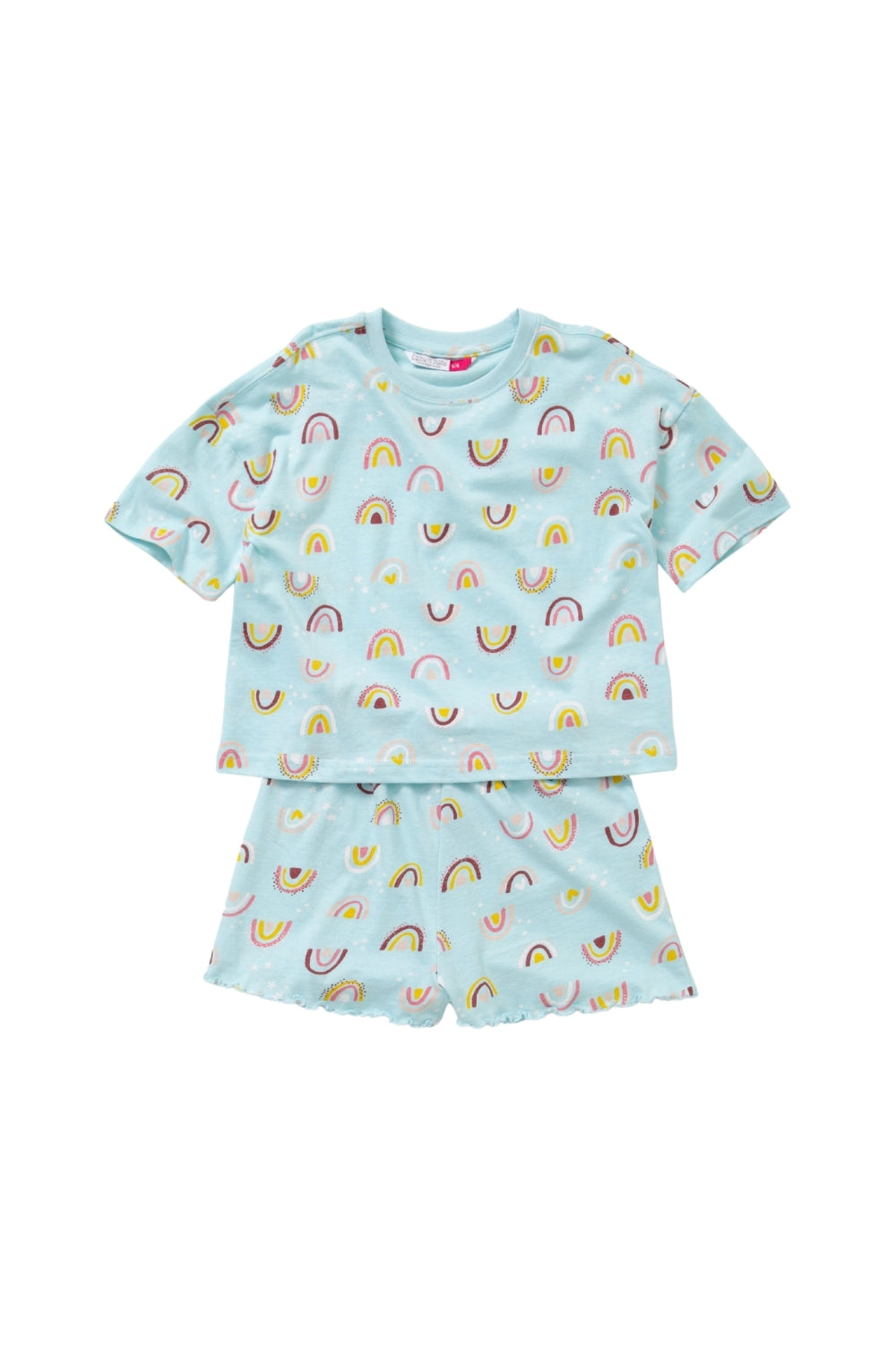 Girls Rainbows Print Short Pyjamas
