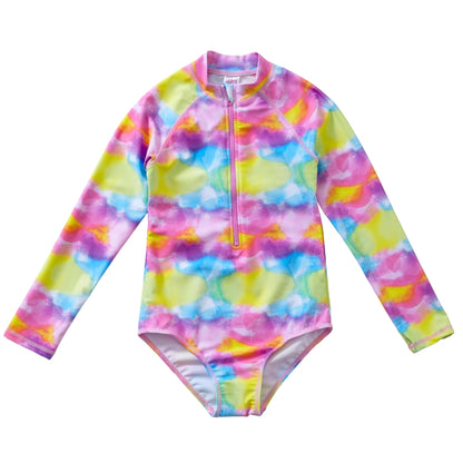 Girls Tie Dye Swimsuit