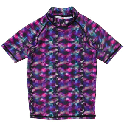 Girls Haze Print Rash Top