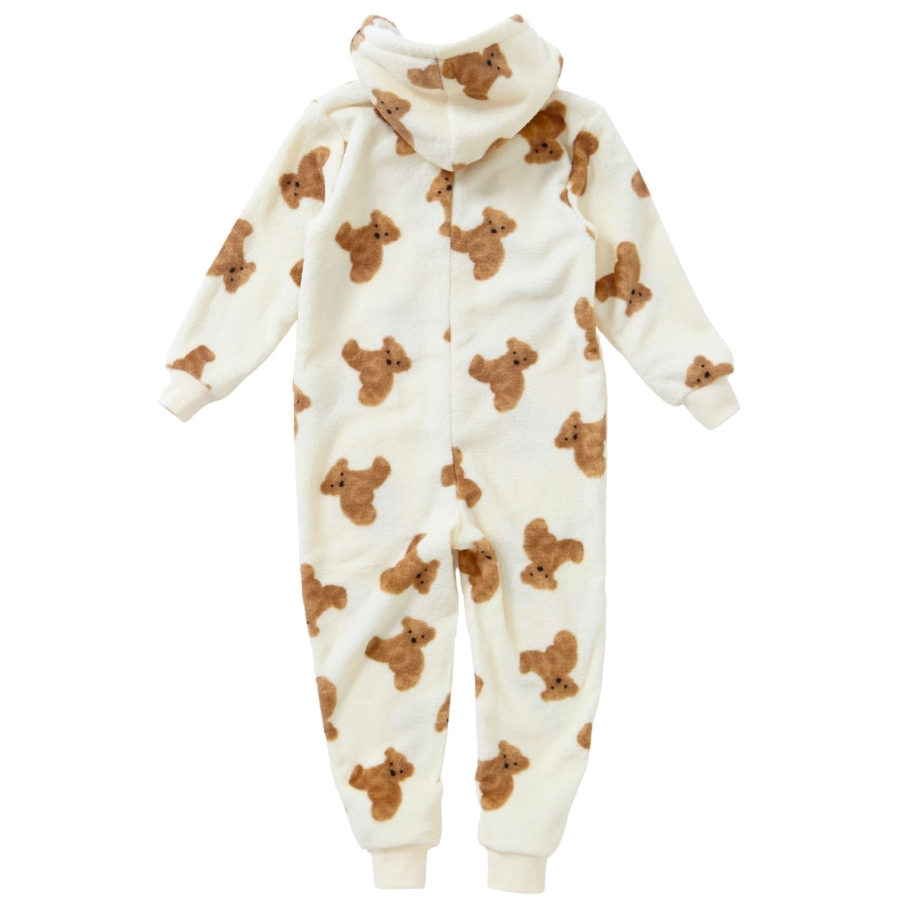 Teddy Bears Print Fleece Onesie (15570952520062)