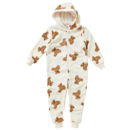 Teddy Bears Print Fleece Onesie (15570952520062)
