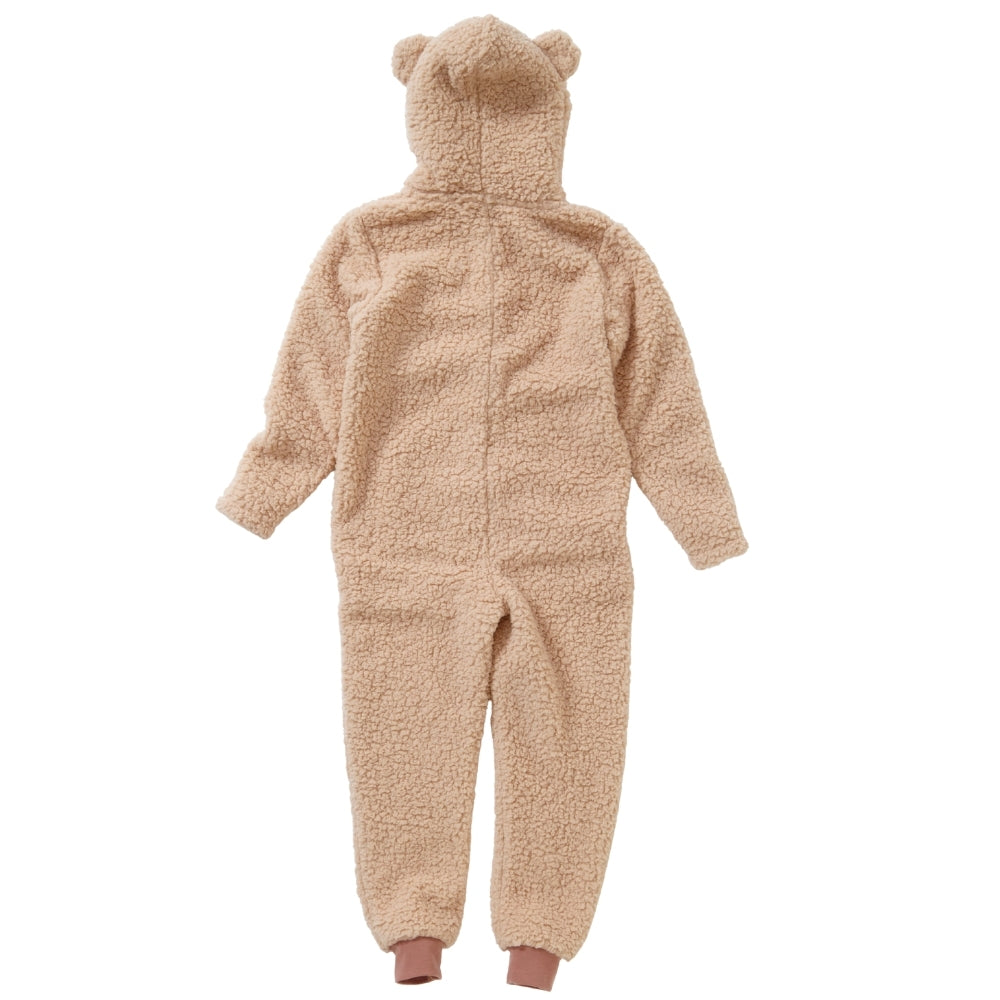 Shaggy Teddy Bear Fleece Onesie (15571114623358)