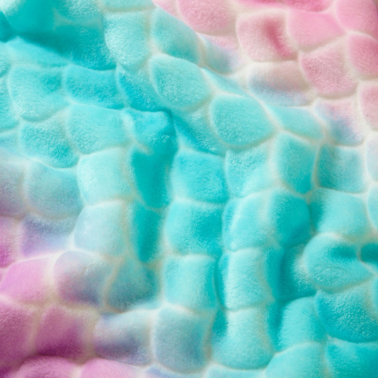 Ombre Mermaid Tail Novelty Sleeping Blanket (8159196152034)