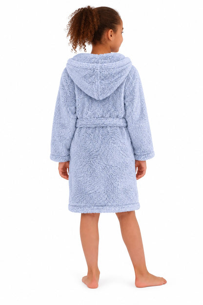 Girls Frosted Fleece Dressing Gown