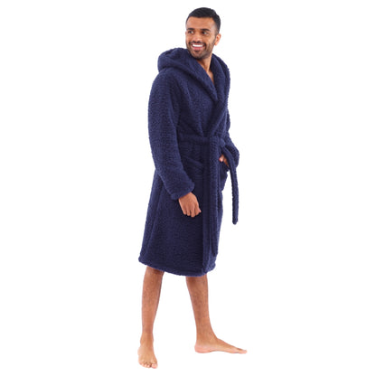 Men's Teddy Fleece Dressing Gown (15592157774206)