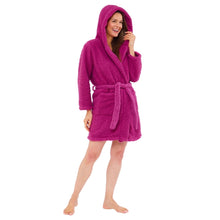 Women's Teddy Fleece Dressing Gown (15592157839742)