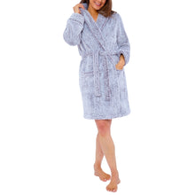 Women's Frosted Fleece Dressing Gown (15592157905278)