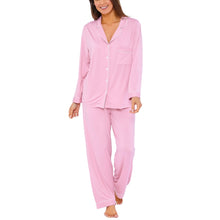 Womens Soft Touch Piped Pyjamas (15592033321342)