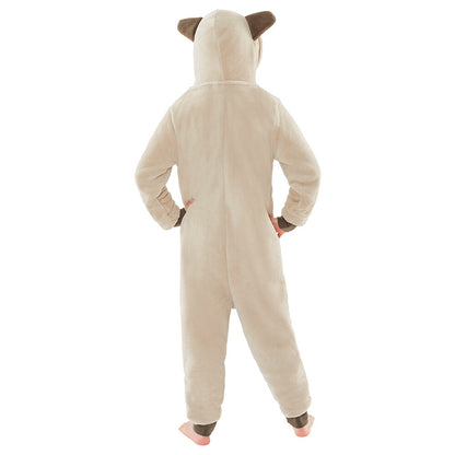 Pug Dog Fleece Onesie for Children | Kids Pug Onesie (4490632233012)