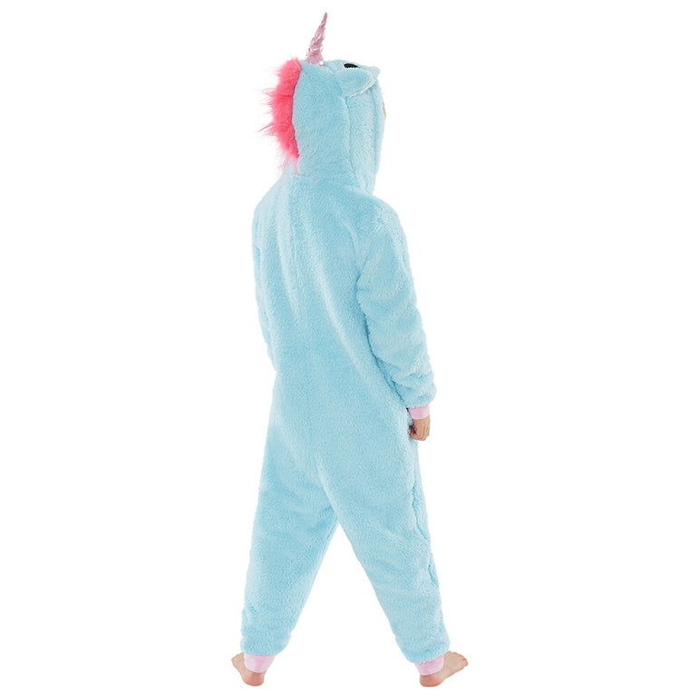 Glitter Unicorn Fleece Onesie for Girls - Kids Onesies (4490632167476)