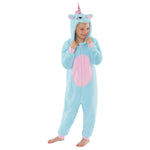 Glitter Unicorn Fleece Onesie for Girls - Kids Onesies (4490632167476)