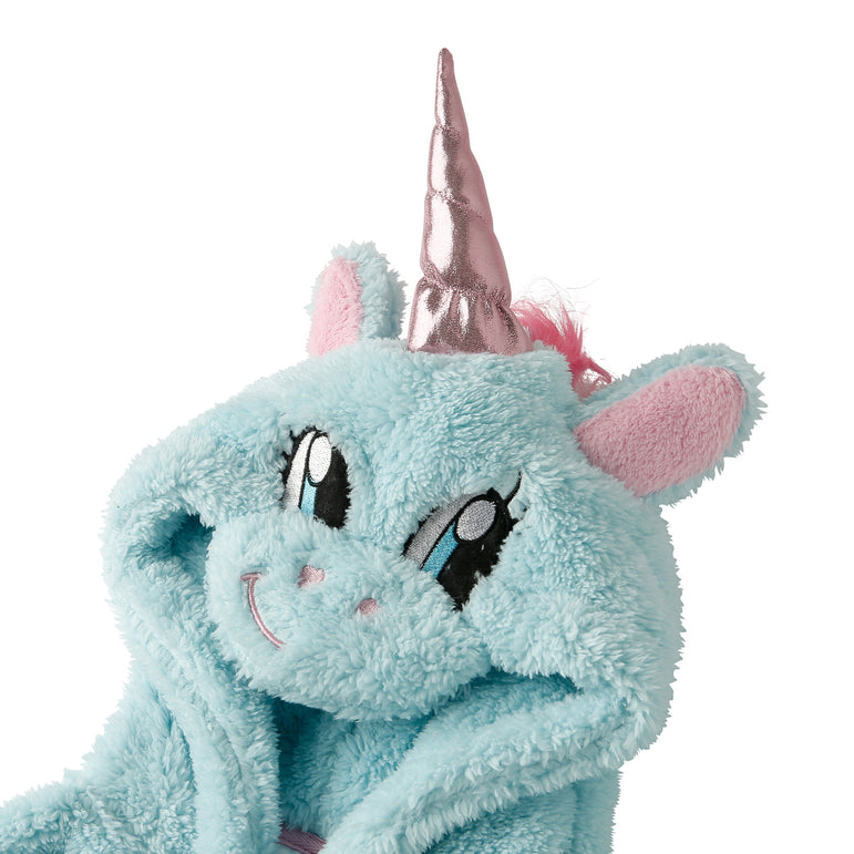 Glitter Unicorn Fleece Onesie for Girls - Kids Onesies (4490632167476)