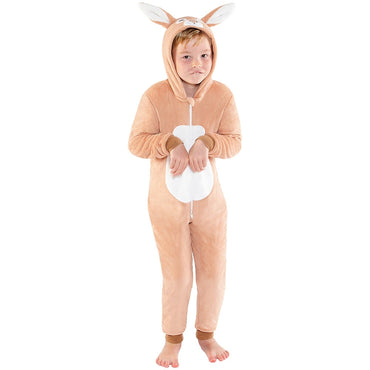 Childs Rabbit Onesie | Rabbit Onesie Brown (4490632003636)