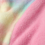 Girls Rainbow Unicorn Fleece Onesie | Unicorn Onesie for Kids (4490631839796)