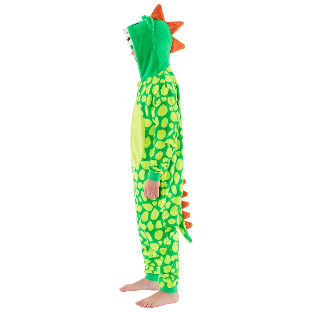 Boys Spotted Dinosaur Onesie | Kids Dinosaur Onesies (4490632560692)