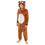 Childs Tiger Fleece Onesie | Tiger Onesie for Kids (4490632691764)
