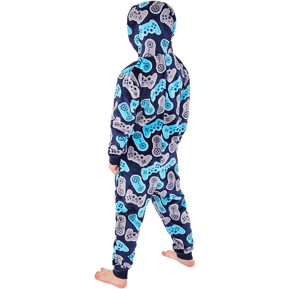 Gaming Console Fleece Onesie (7020442583201)
